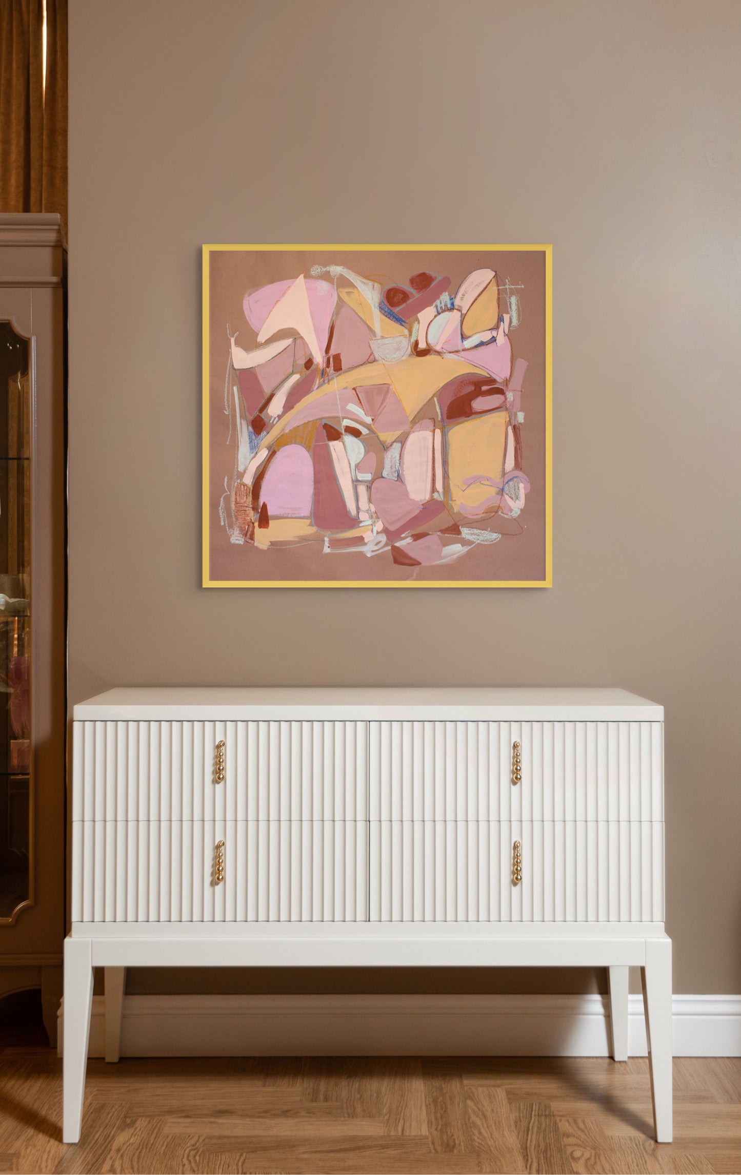 Fresh in Here - Abstract Paper Print by Tamara Brink | Free Shipping