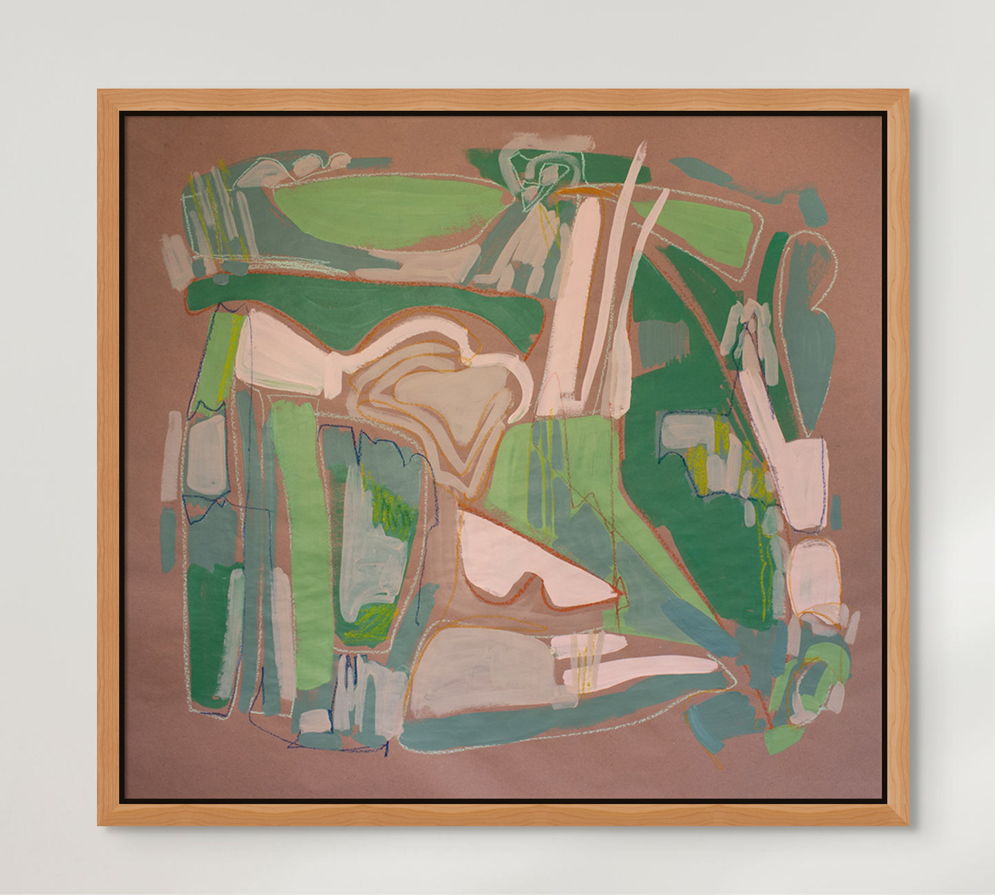 Framed Canvas Print
