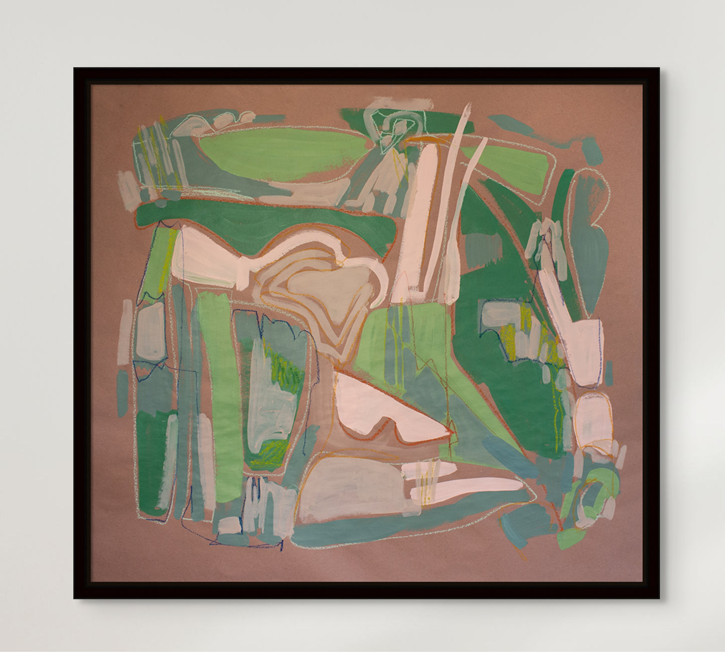 Framed Canvas Print