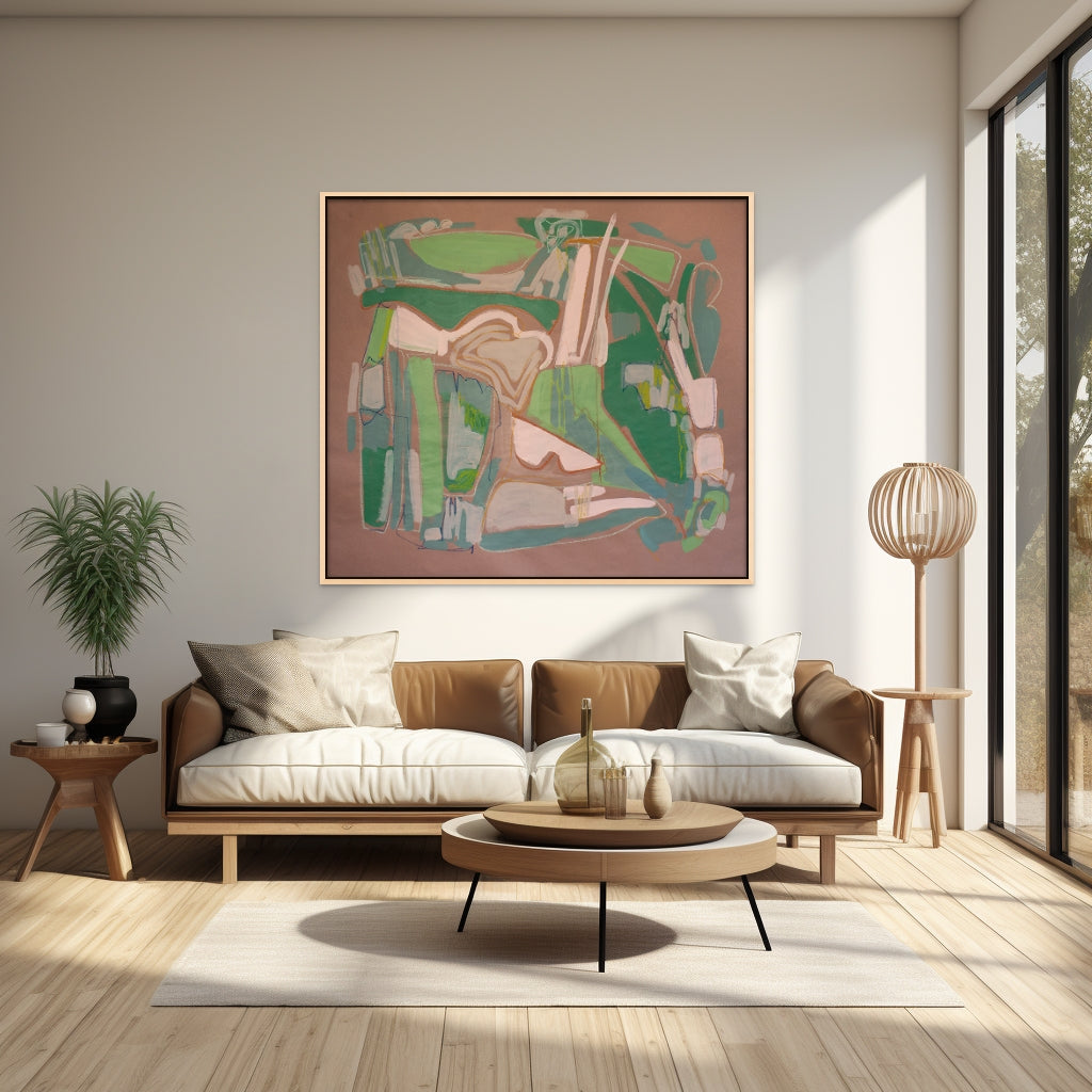 Framed Canvas Print