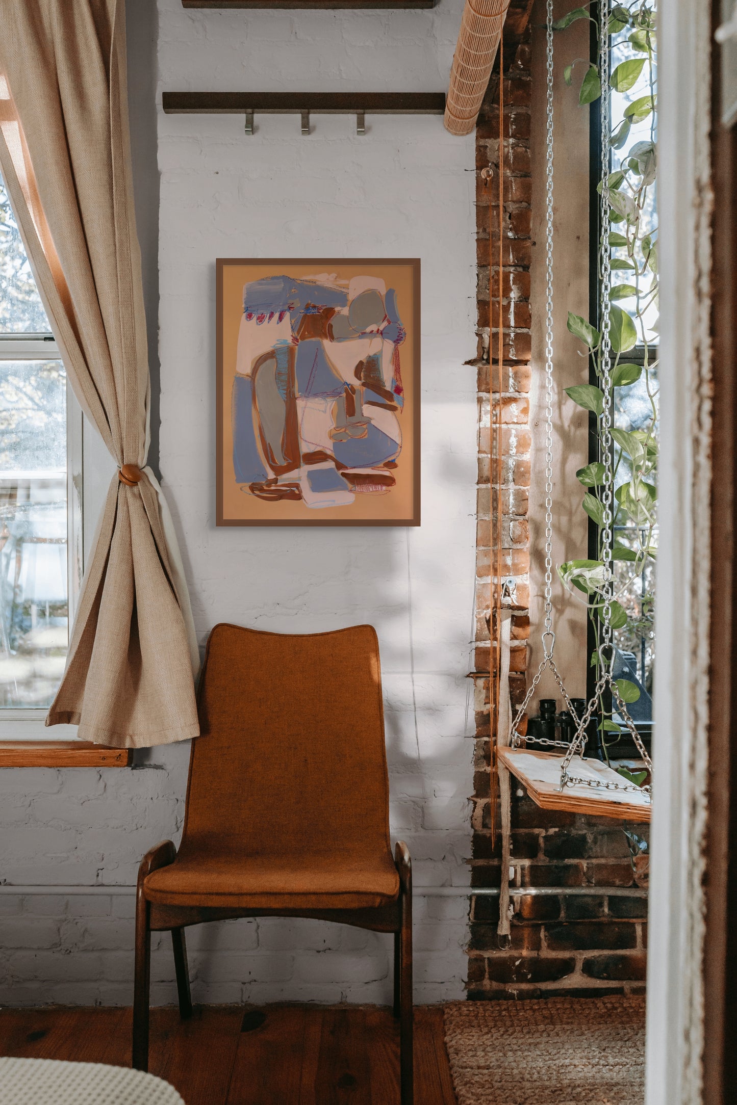 It's Piling Up In Here - Abstract Print on Paper by Tamara Brink | Free Shipping