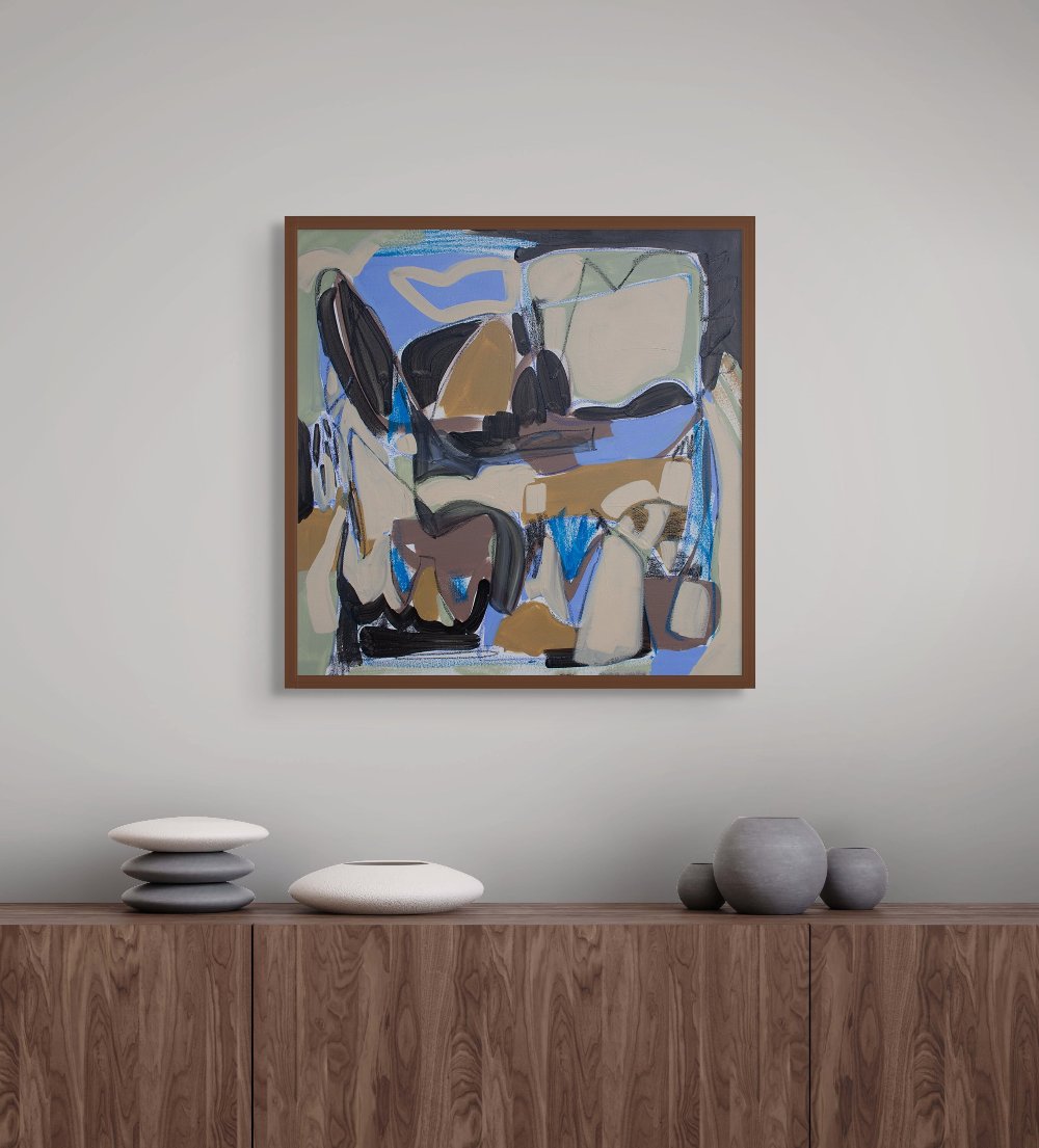 How About That - Abstract Paper Print by Tamara Brink | Free Shipping