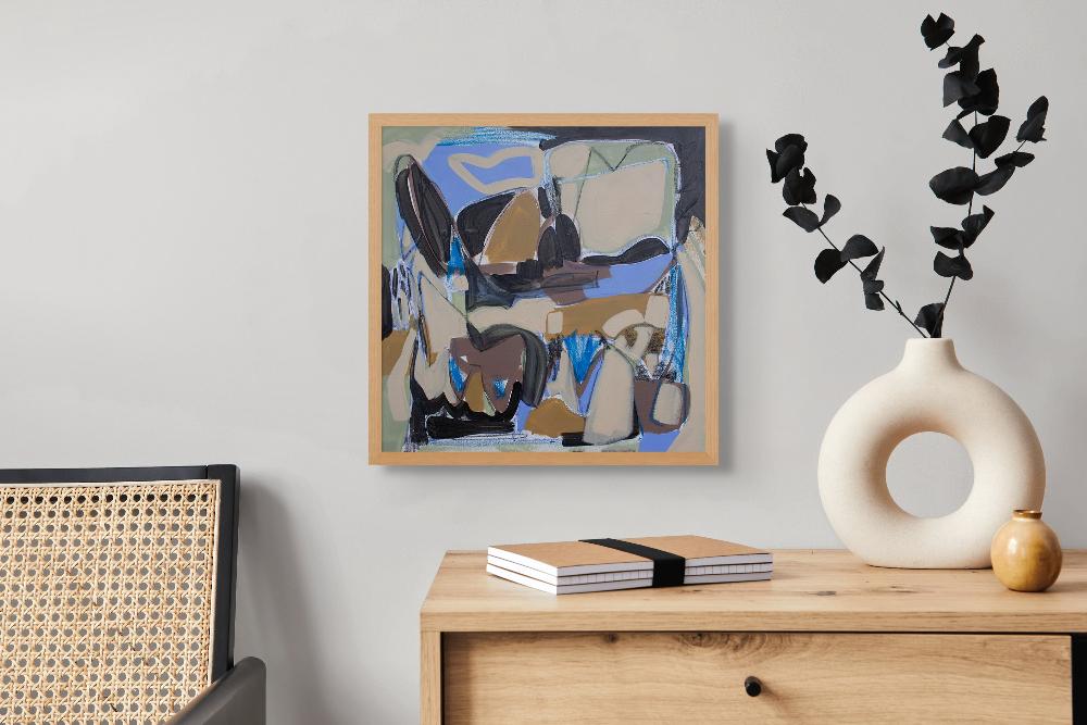 How About That - Abstract Paper Print by Tamara Brink | Free Shipping