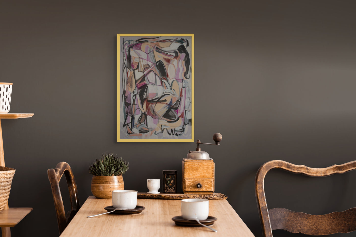Sounds About Right - Energetic Abstract Print on Paper by Tamara Brink | Free Shipping