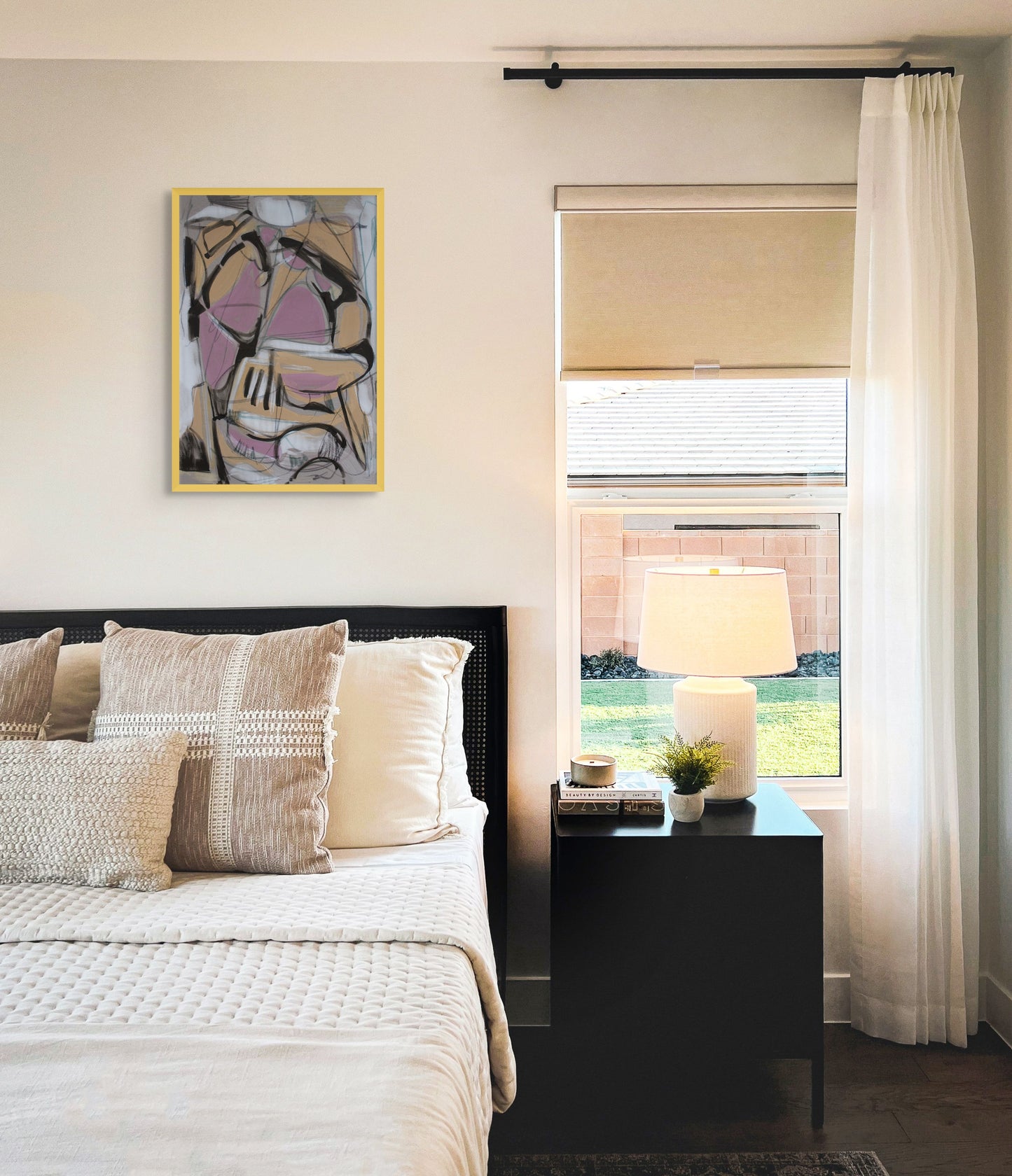 Stay In - Energetic Abstract Print on Paper by Tamara Brink | Free Shipping