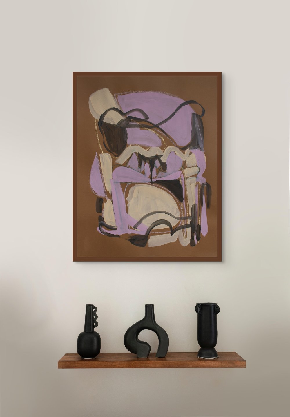 Get To The Point - Energetic Abstract Print on Paper by Tamara Brink | Free Shipping
