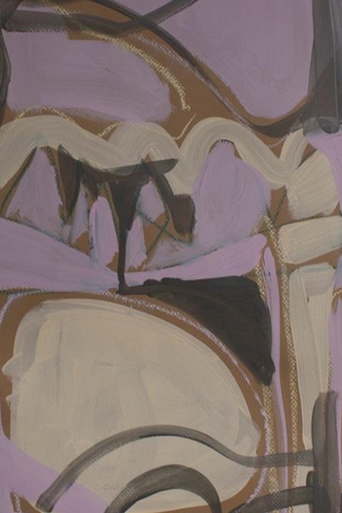 Get To The Point- Energetic Abstract Canvas Print by Tamara Brink | Free Shipping
