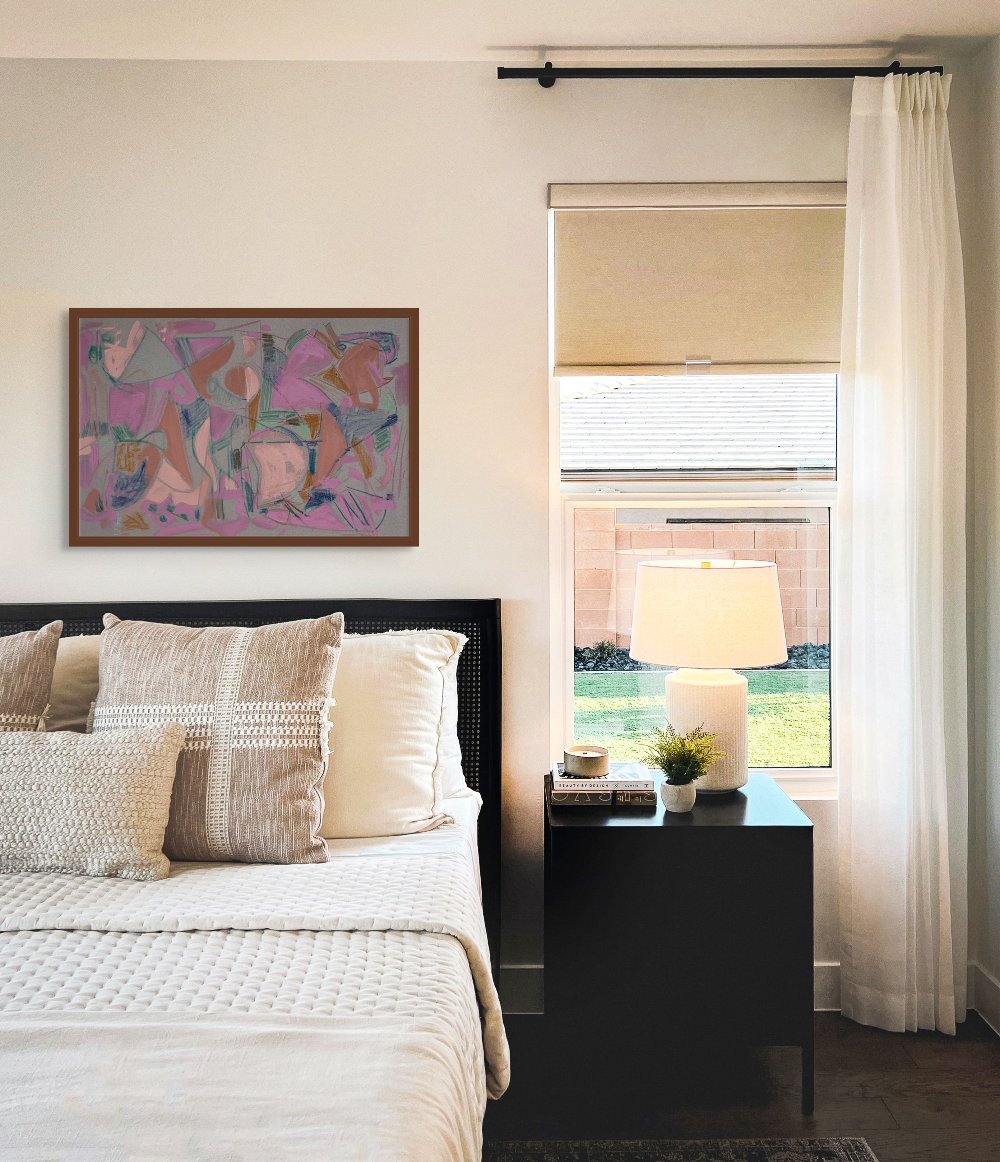 I Hear You - Abstract Print on Paper by Tamara Brink | Free Shipping