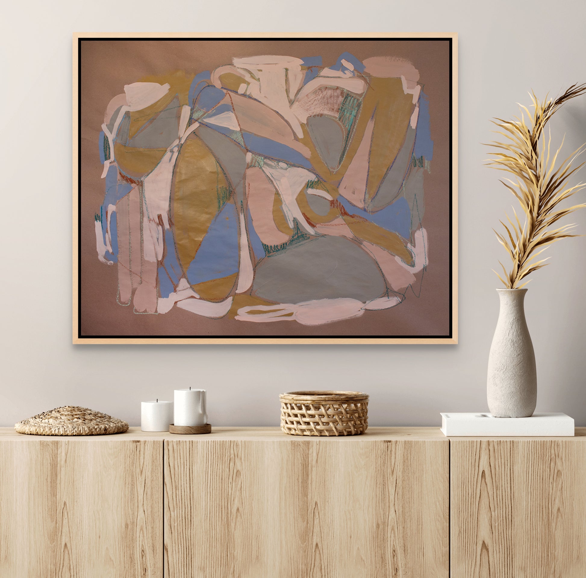 Earthy Abstract Art