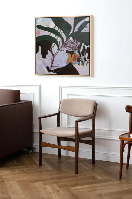 Equal Pull – Original 24"x24" Abstract Painting