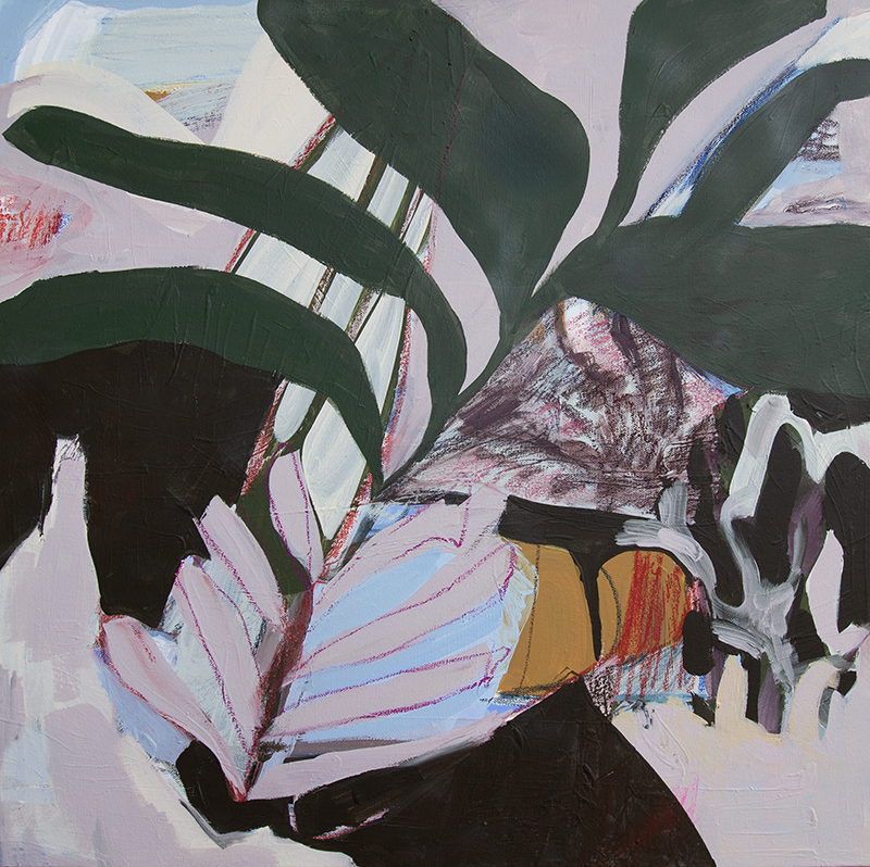 Equal Pull – Original 24"x24" Abstract Painting