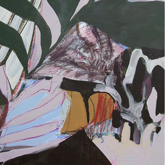 Equal Pull – Original 24"x24" Abstract Painting