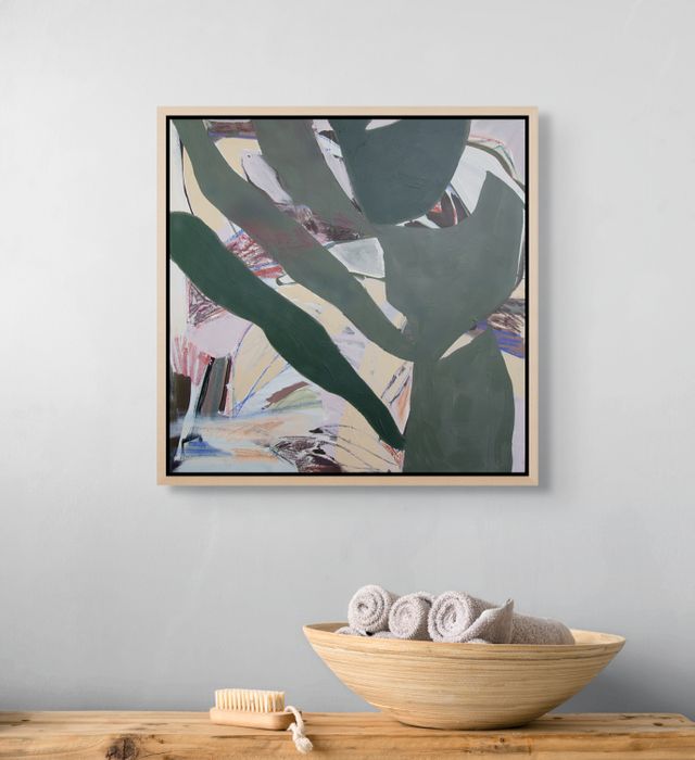 Aligned Tension - Abstract Canvas Print by Tamara Brink | Free Shipping