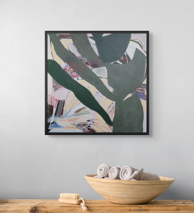 Aligned Tension - Abstract Canvas Print by Tamara Brink | Free Shipping