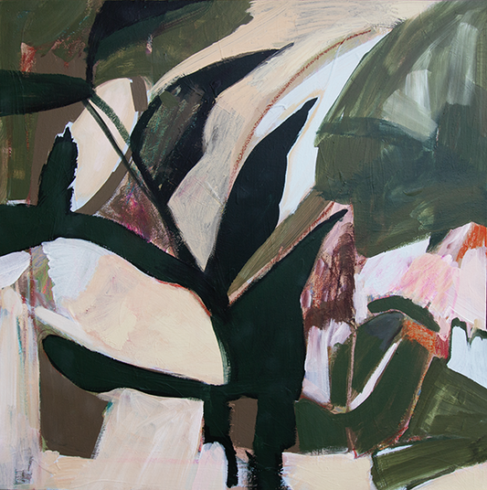 The Long Middle - Abstract Canvas Print by Tamara Brink | Free Shipping