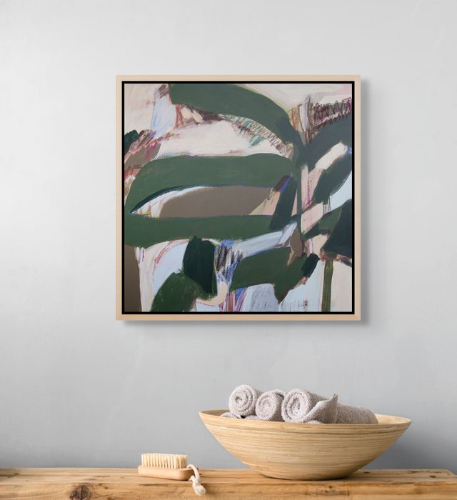 At Once - Abstract Canvas Print by Tamara Brink | Free Shipping